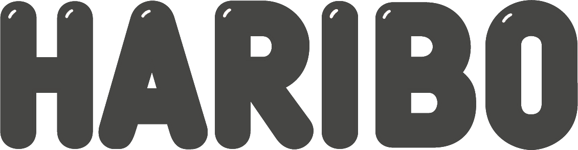 We Work With Great Companies - Haribo Logo Black And White Clipart (1130x294), Png Download