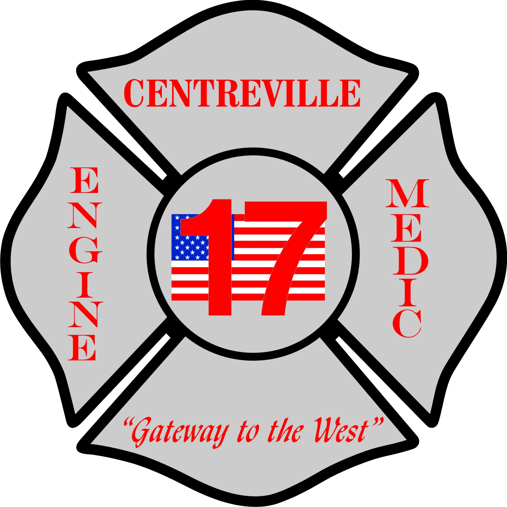 Fire Department Logo - Black And White Clipart (1632x1632), Png Download