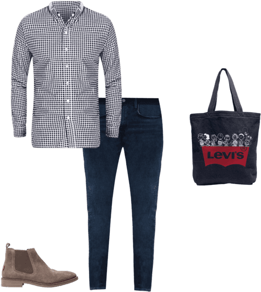 Levi's® Logo Bifold Wallet - Tote Bag Clipart (660x660), Png Download