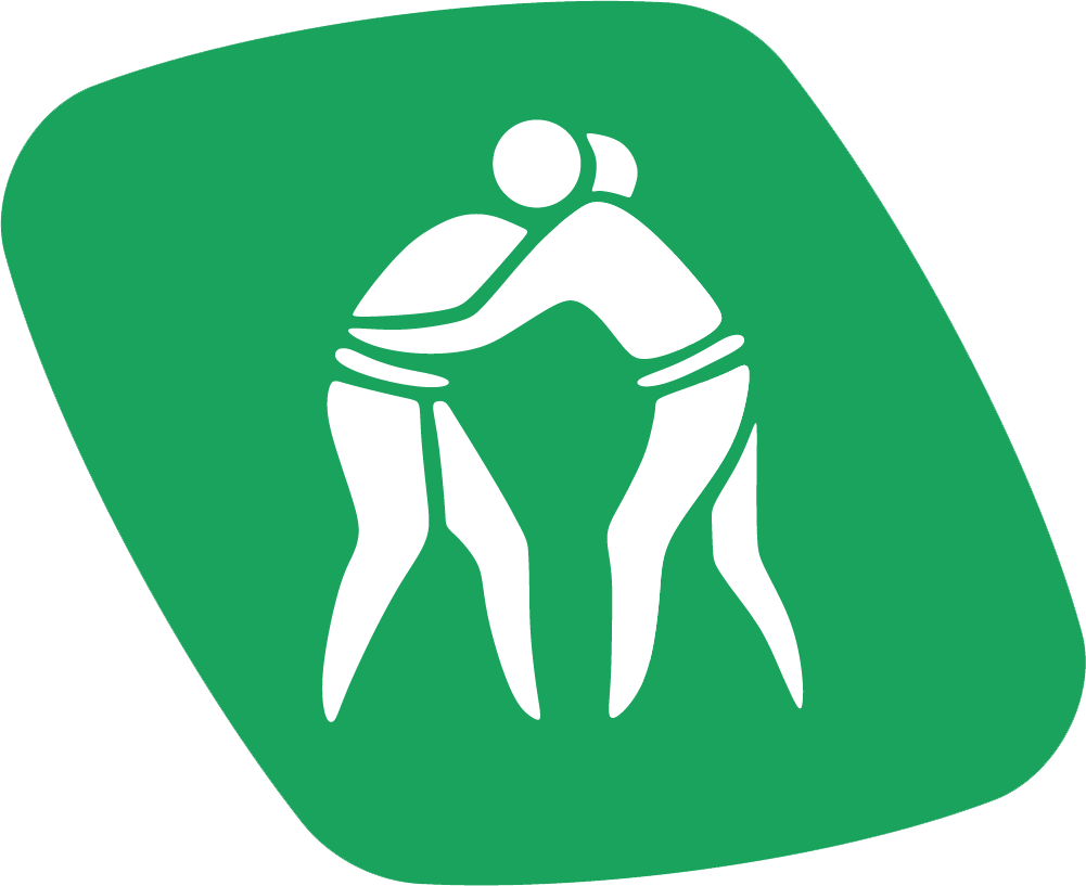 Wrestling Clipart Wrestling Indian - Belt Wrestling Logo - Png Download (1001x817), Png Download