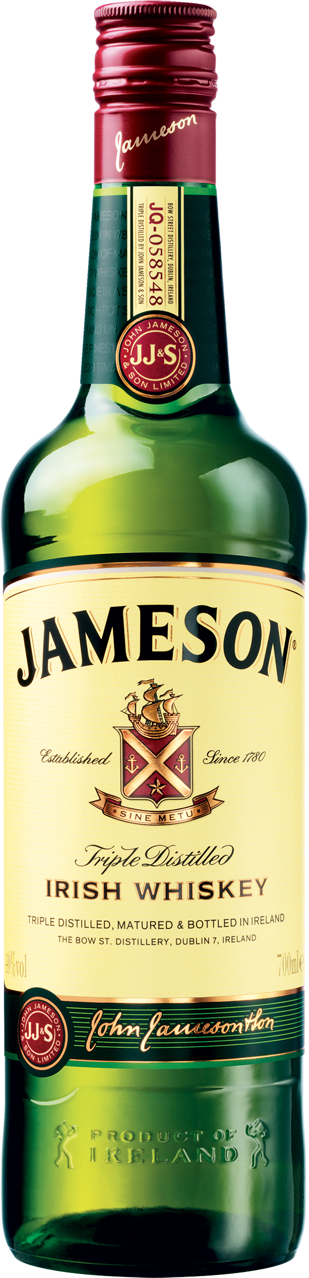 Packshot Jameson Clipart (633x2560), Png Download