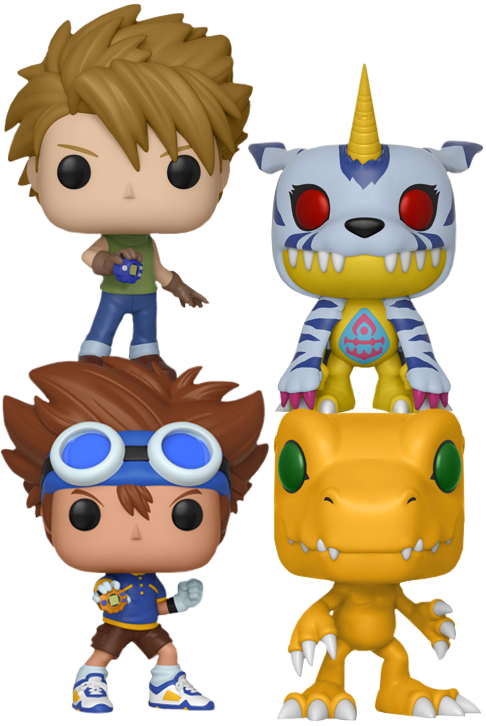 Digimon - Digimon Pop Vinyl Clipart (486x726), Png Download