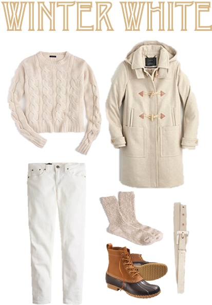 Winter White Outfit Inspiration - Hoodie Clipart (537x640), Png Download