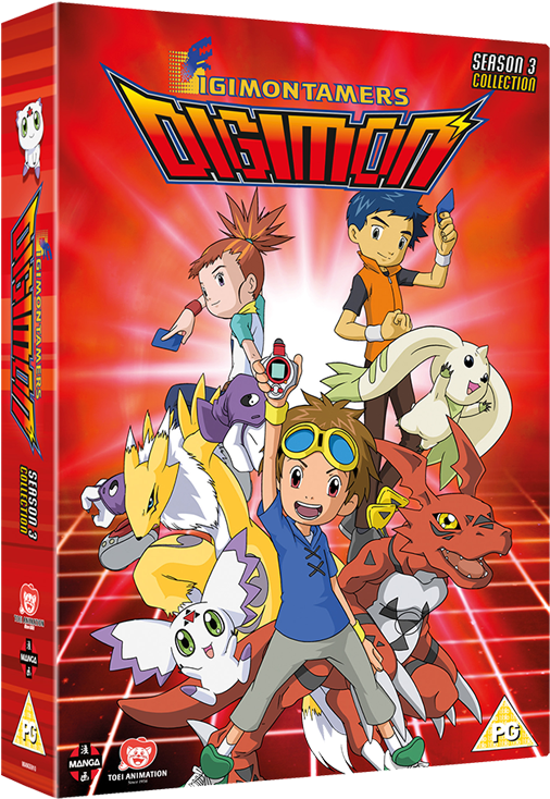 Digimon Tamers - Digimon Tamers Cover Dvd Clipart (530x795), Png Download
