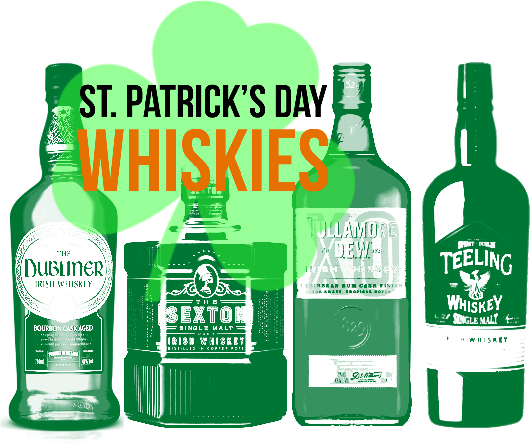 Irish Whiskies Off The Beaten Path - Glass Bottle Clipart (1203x963), Png Download
