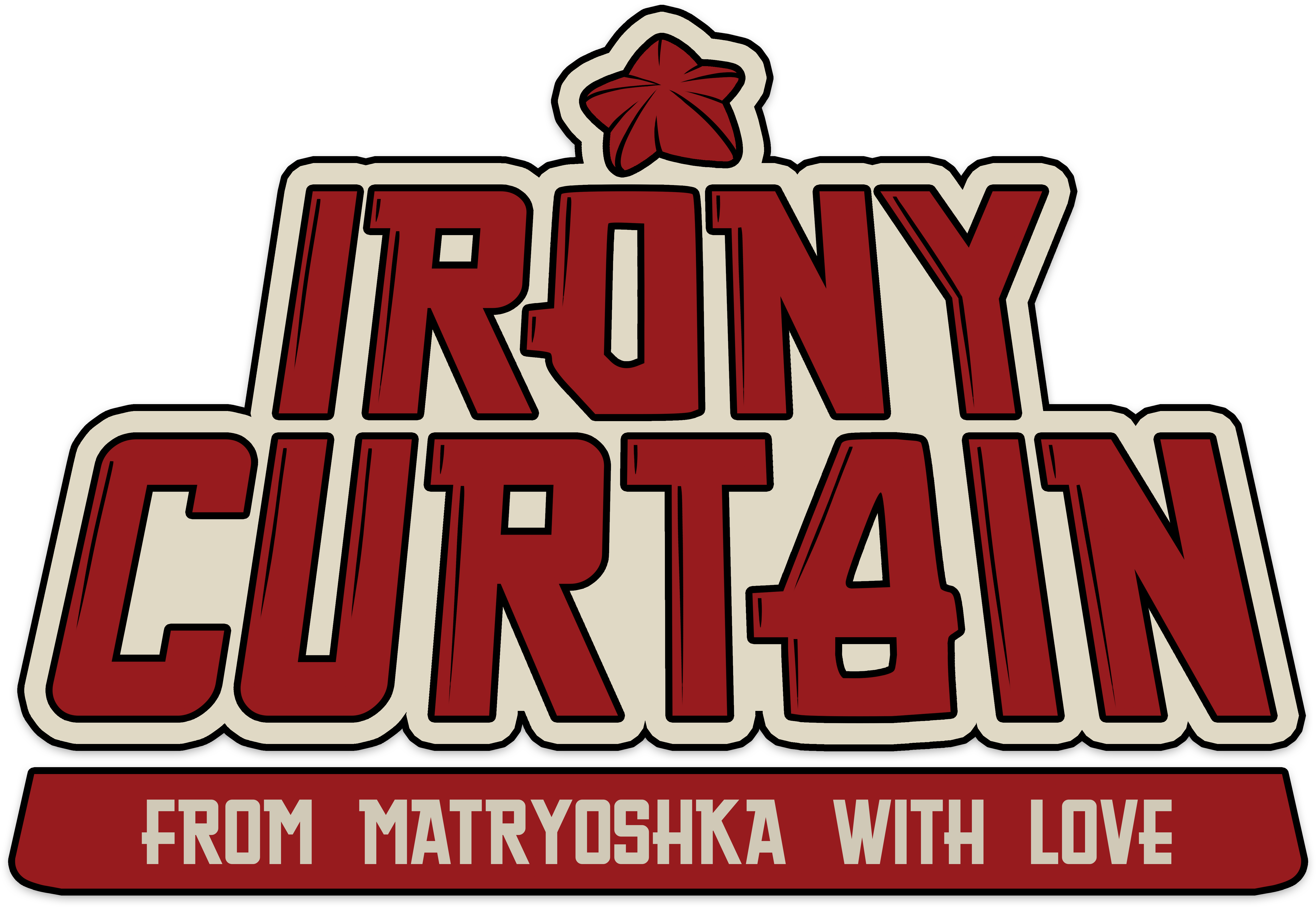 Irony Curtain Shows The Splendors Of Communism Clipart (6470x5110), Png Download