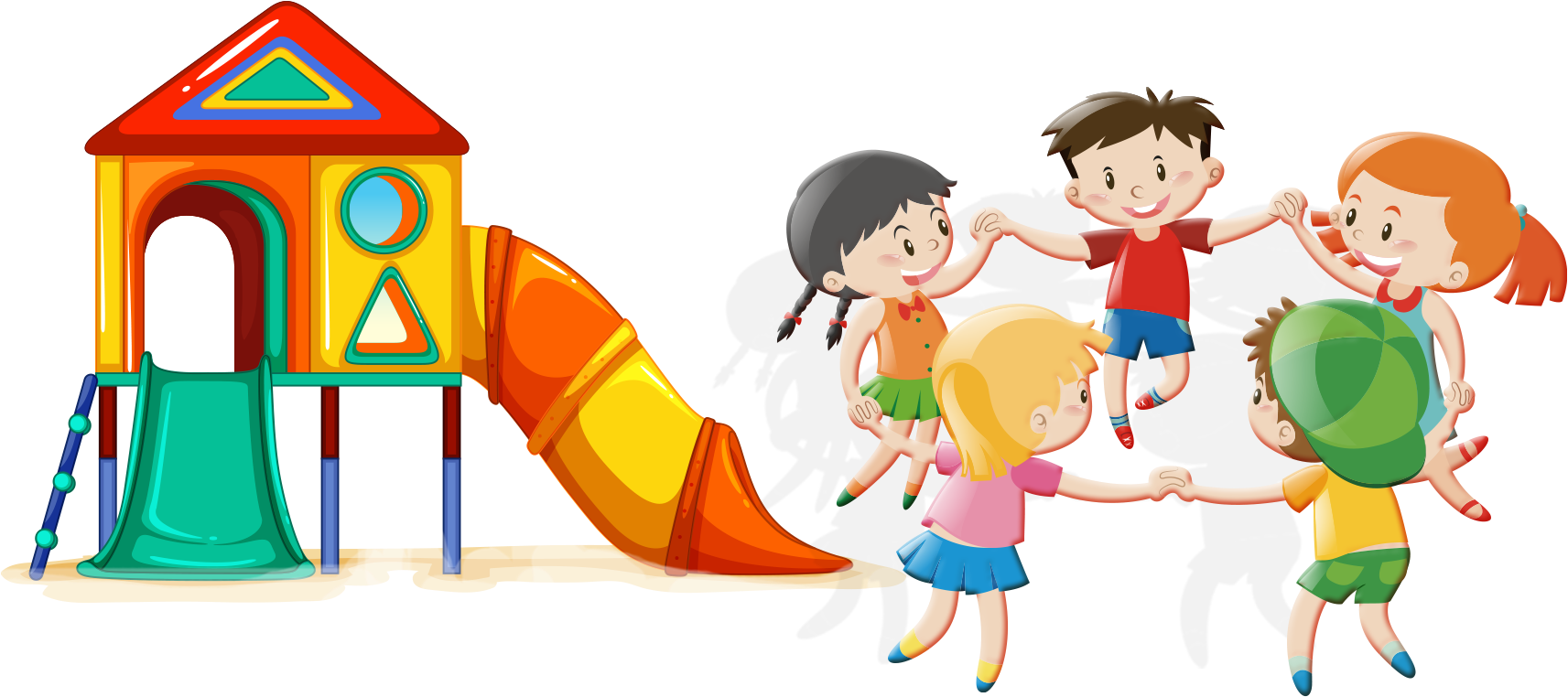 Play Park Royalty-free Child Cartoon Amusement Clipart - Children Inclusion - Png Download (1712x1000), Png Download