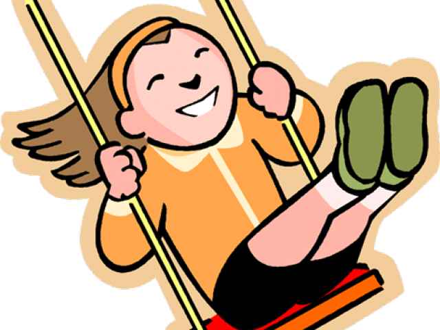 Swing Clipart Transparent - Kid Swinging Clipart - Png Download (640x480), Png Download