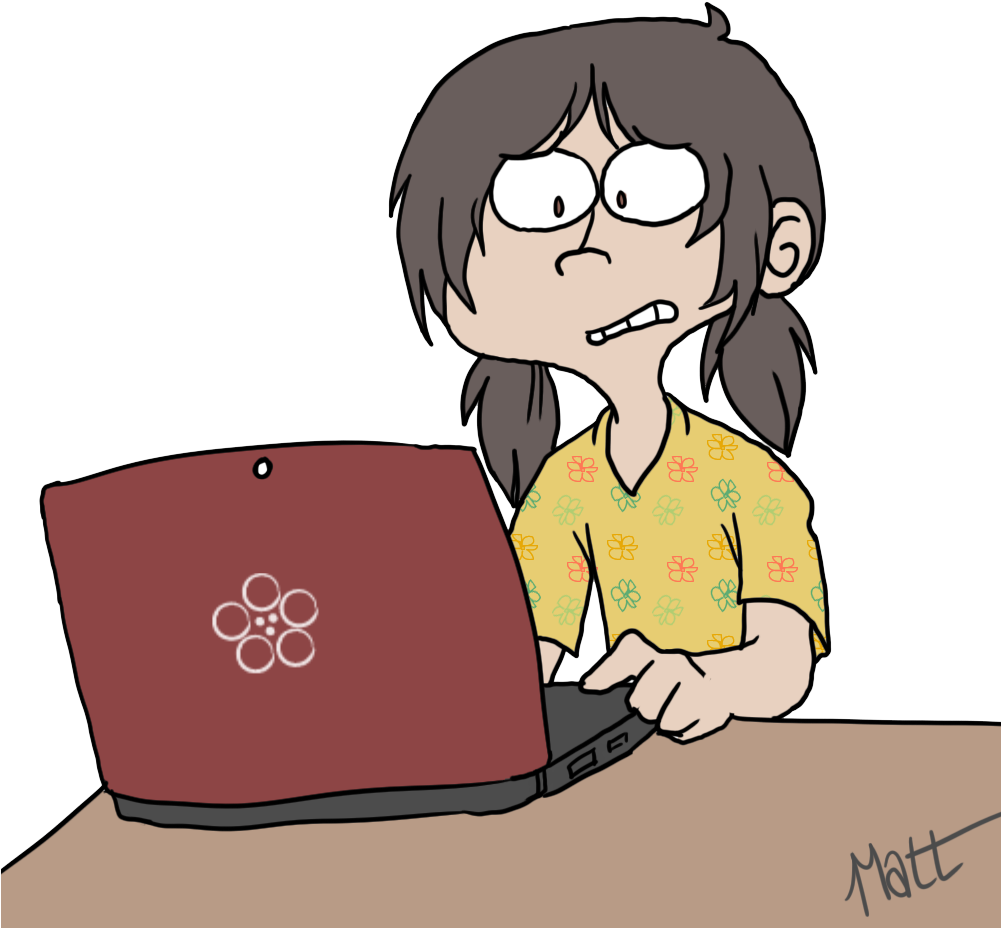 Is Your Child Being Cyber Bullied - Cyber Bullying Cartoon Png Clipart (1001x928), Png Download