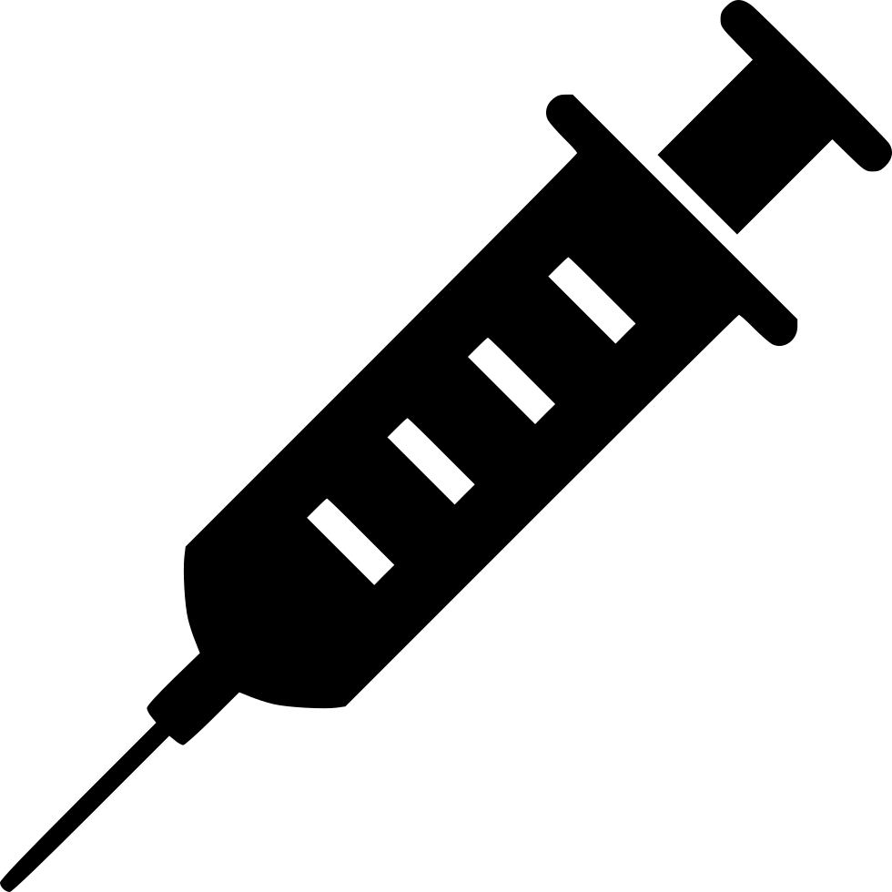 Injection Svg Png Icon Free Download - Syringe Vector Clipart (980x980), Png Download