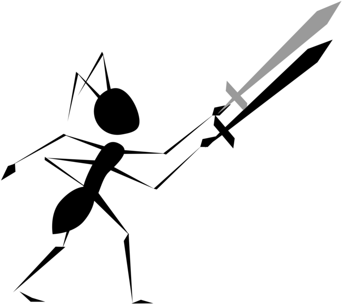 Army Ant Clip Art For Liturgical Year Computer Icons - Ants Fighting Clipart - Png Download (750x750), Png Download