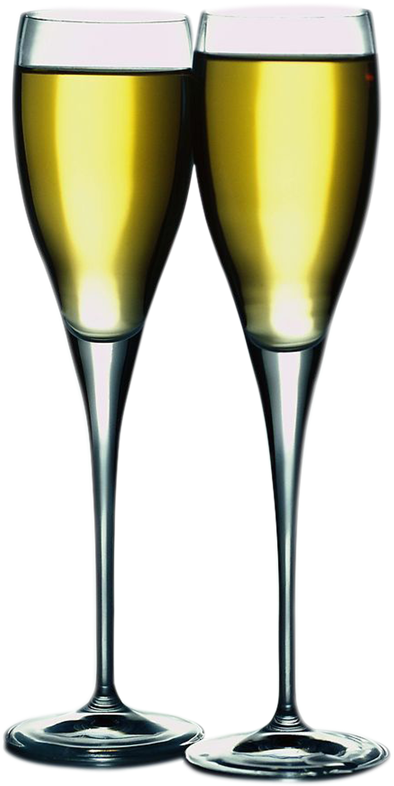 Glass Of Champagne Png - Champagne Stemware Clipart (3045x2616), Png Download