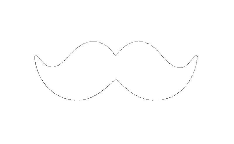Mustache Clip Art For Photoshop Beauty Within - Bigotes Png Transparent Png (800x491), Png Download