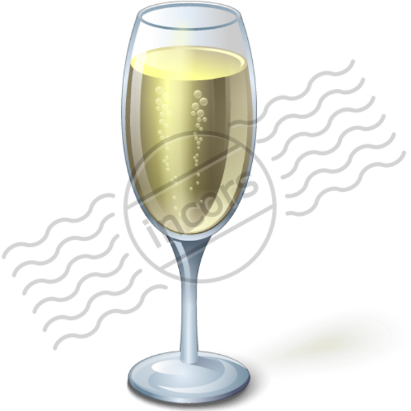 Wine Glass Clipart (600x600), Png Download