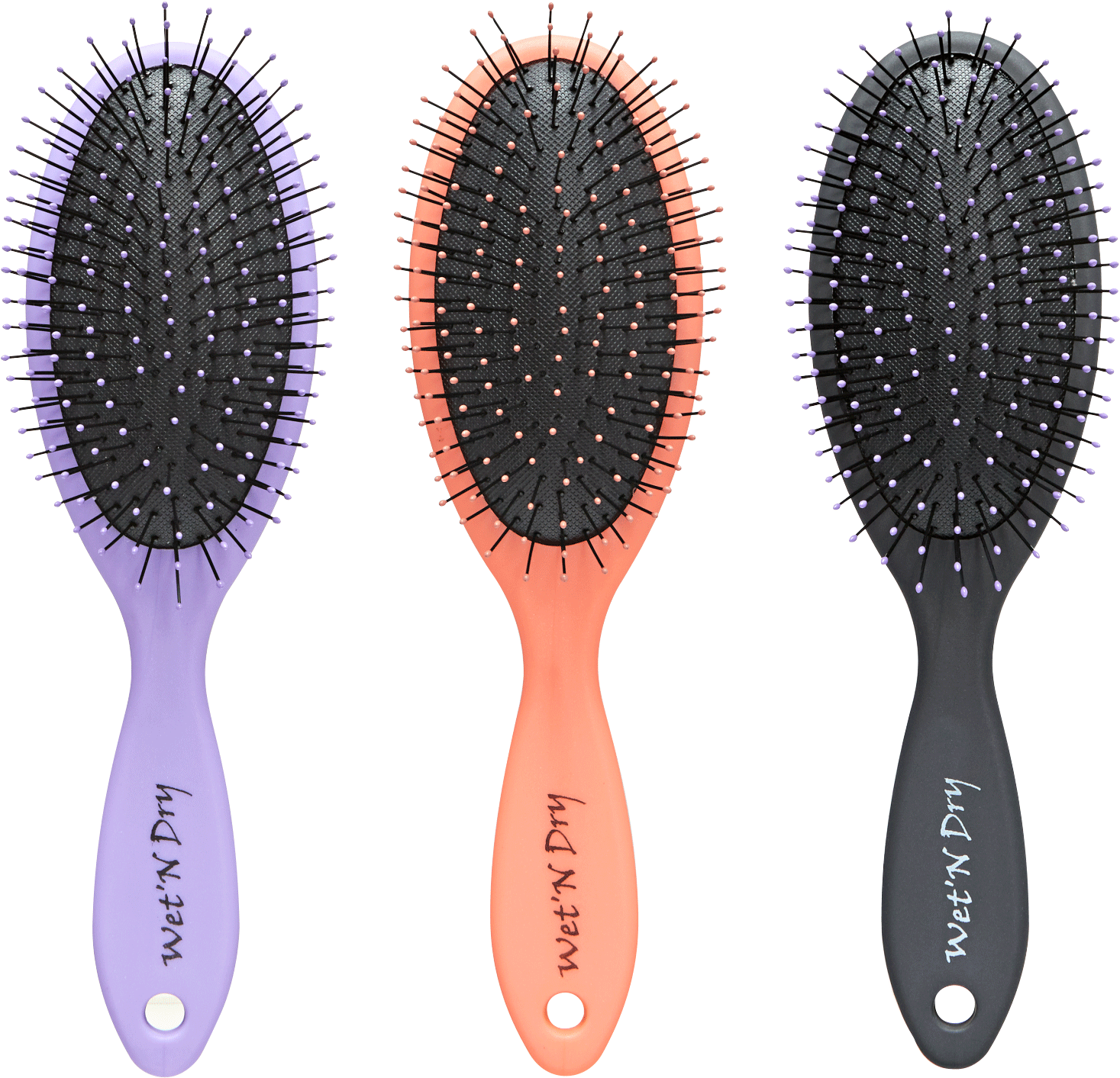 Hair Brush Png - Wet Dry Brush Clipart (1500x1500), Png Download