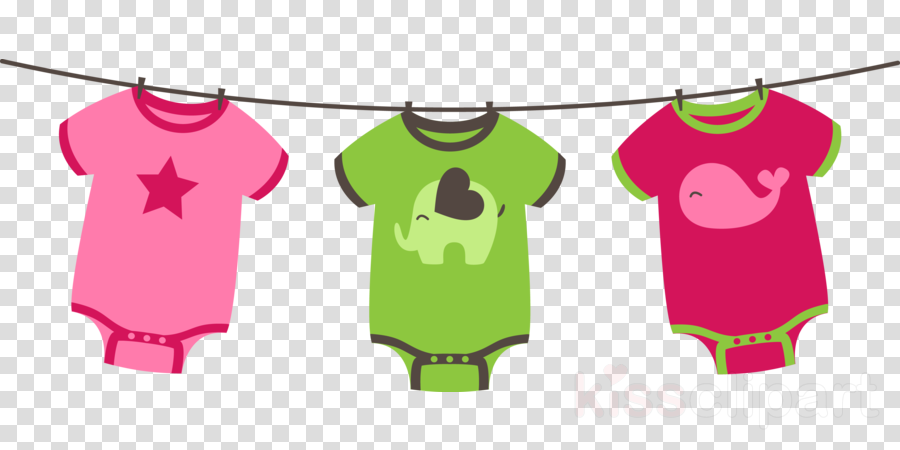 Baby Shower Png Clipart Diaper Baby Shower Clip Art - Illustration Transparent Png (900x450), Png Download