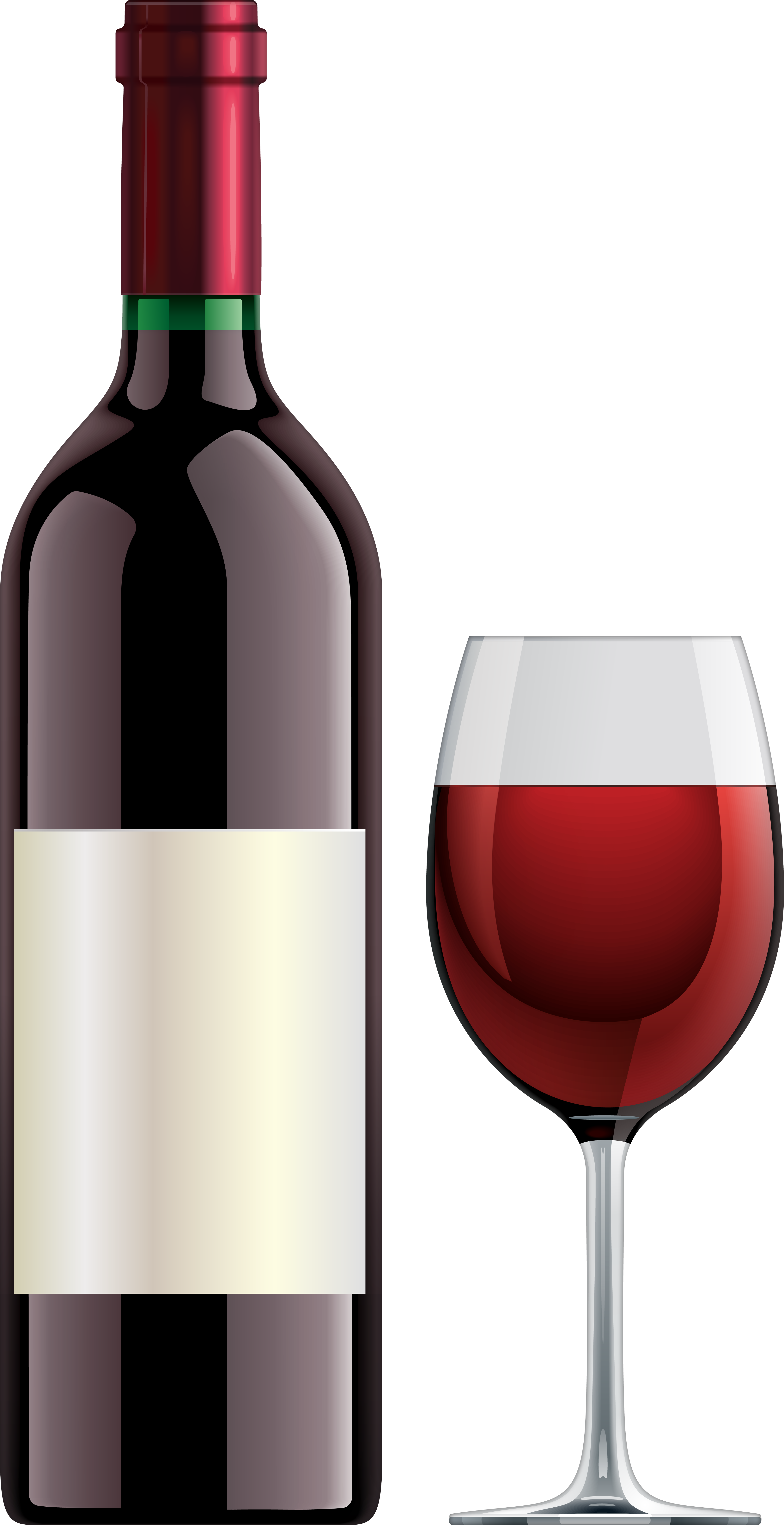 View Full Size - Wine Glass Clipart (4174x8000), Png Download