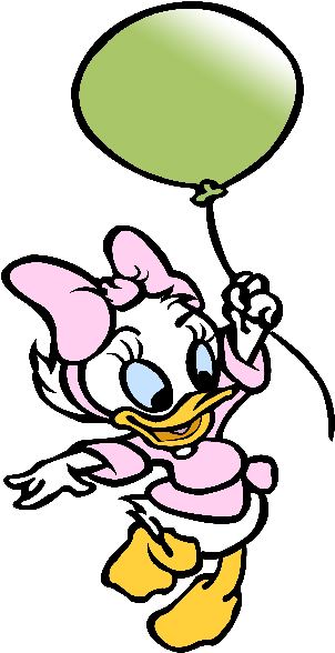 Diaper Cake Clipart Png - Daisy Duck Transparent Png (600x600), Png Download