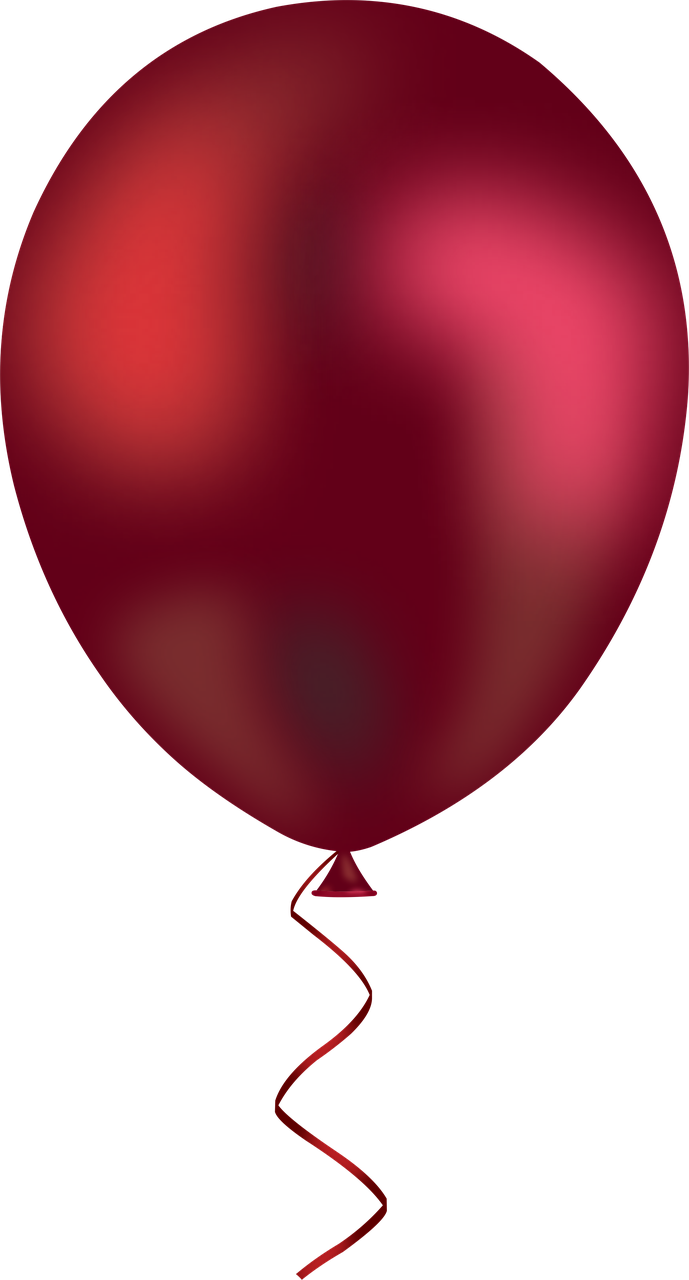 Balloon Vector Drawing - Transparent Red Balloon Png Clipart (689x1280), Png Download