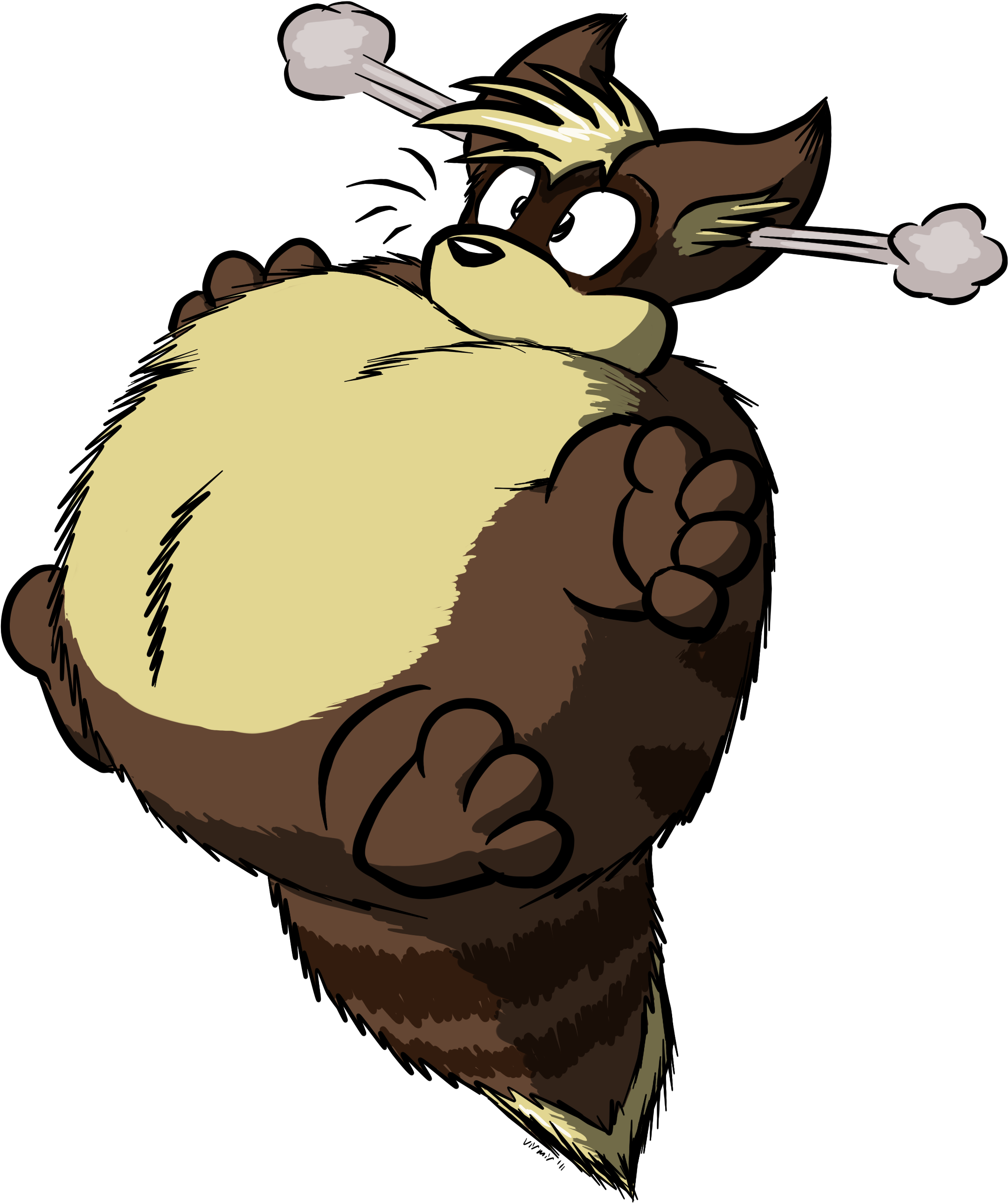 Big Version - Cartoon Clipart (2352x2716), Png Download