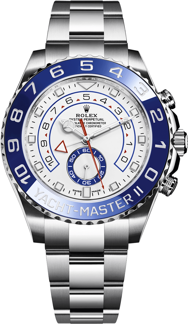 Rolex Yacht-master Ii - Rolex Yacht Master 2 Steel Clipart (1000x1346), Png Download