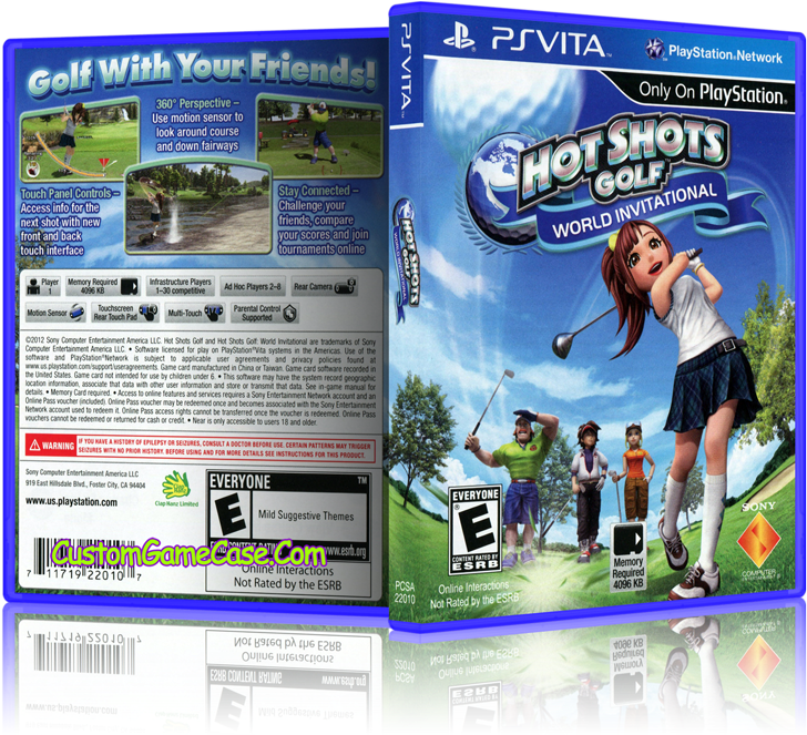 Hot Shots Golf - Online Advertising Clipart (800x685), Png Download