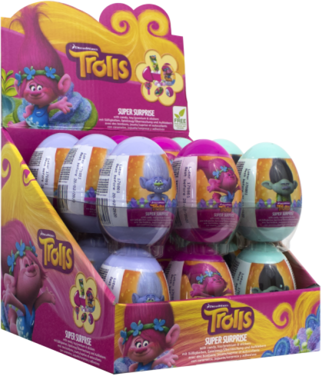 Super Surprise Trolls - Baby Toys Clipart (800x800), Png Download