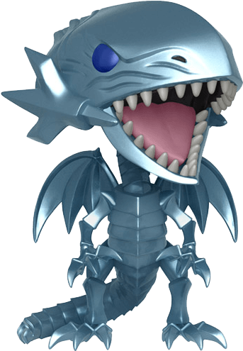 Funko Pop Yu Gi Oh Blue Eyes White Dragon 1 - Blue Eyes White Dragon Funko Pop Clipart (709x709), Png Download