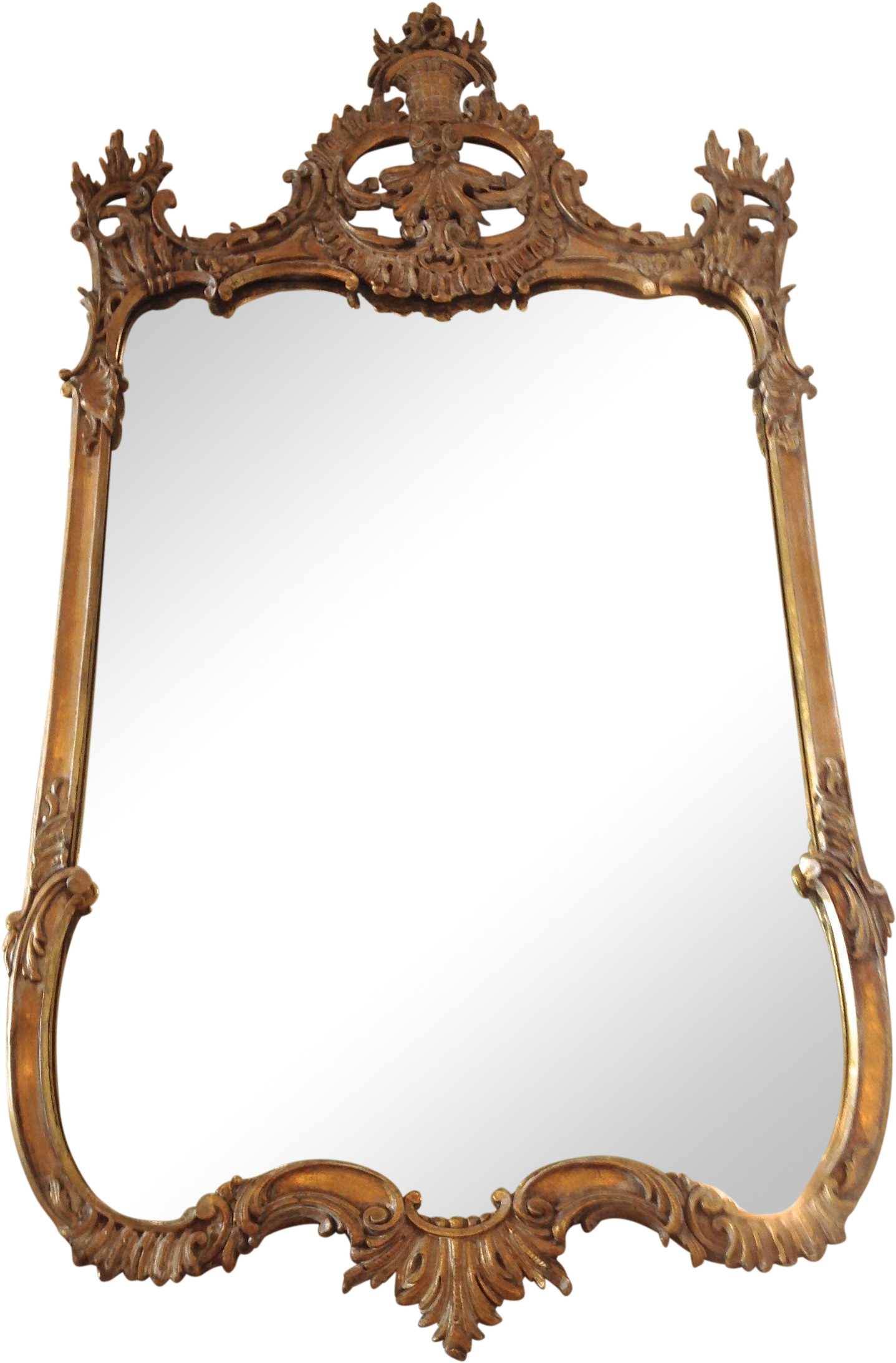 Picture Library Stock Gilt Wood Baroque Chairish - Antique Clipart (1741x2316), Png Download