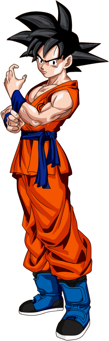 Gokou Arms Png - If Vegeta Was Sent To Earth Clipart (635x1259), Png Download