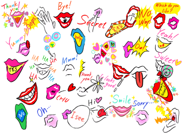 Woman Lips Clipart (640x480), Png Download