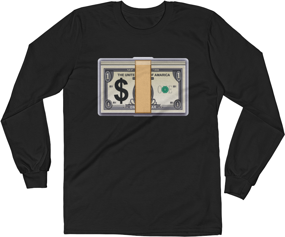 Men's Emoji Long Sleeve T Shirt - What's Up Doc Shirt Clipart (1000x1000), Png Download