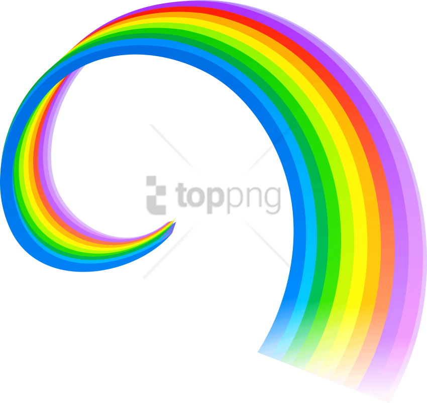 Free Png Rainbow Cloud Png Png Image With Transparent - Circle Clipart (850x804), Png Download