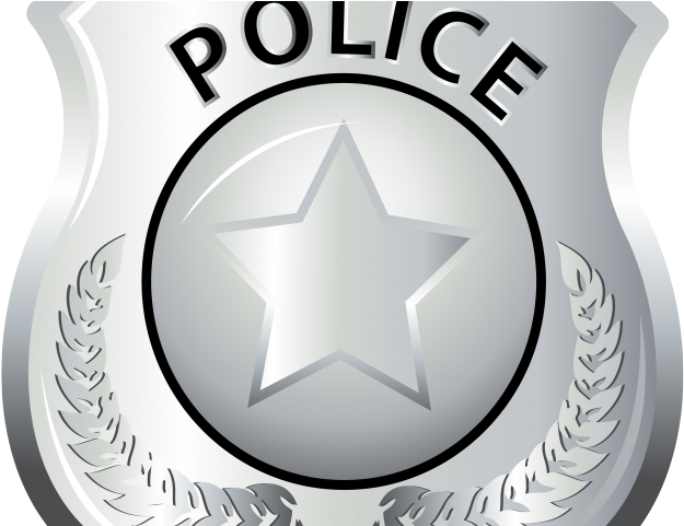 Shield Clipart Police Badge - Transparent Blank Police Badge - Png Download (640x480), Png Download