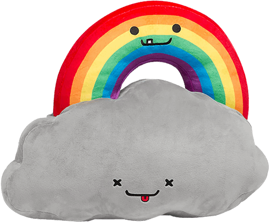 Plush Toys - Rainbow Plush Clipart (600x600), Png Download