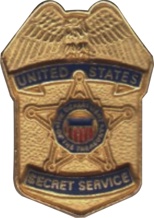 Badges Clipart Secret Service - Oldest Secret Service Badge - Png Download (500x709), Png Download
