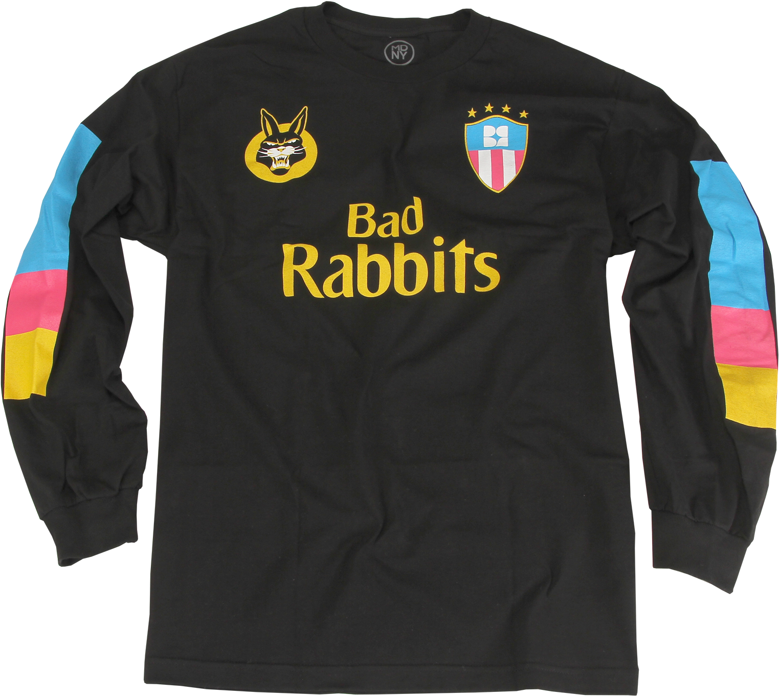 Mimi Soccer Jersey Black Long Sleeve $30 - Long-sleeved T-shirt Clipart (1600x1600), Png Download