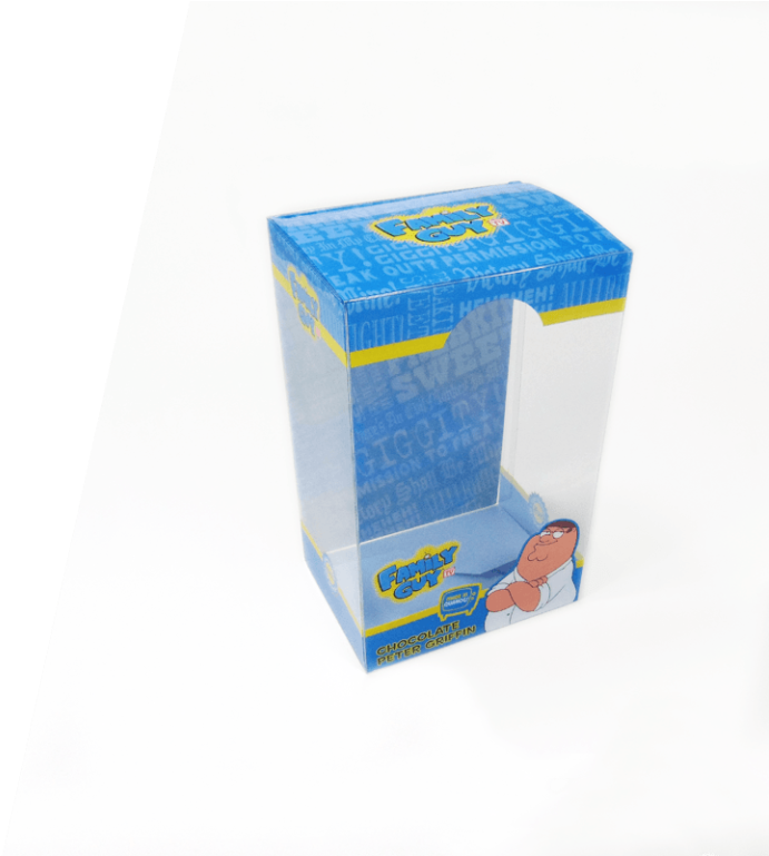 Clear Family Guy Packaging - Box Clipart (691x769), Png Download