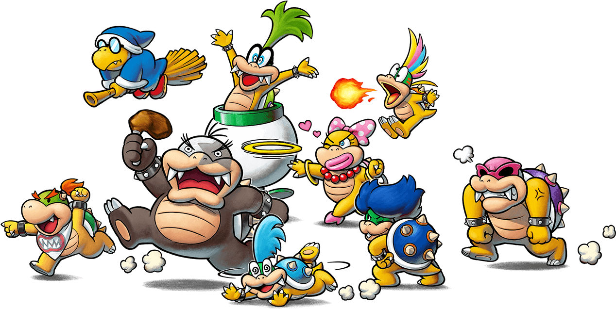 View Samegoogleiqdbsaucenao Bowser Jr - Mario And Luigi Bowser's Inside Story Bowser Jr's Journey Clipart (1267x677), Png Download