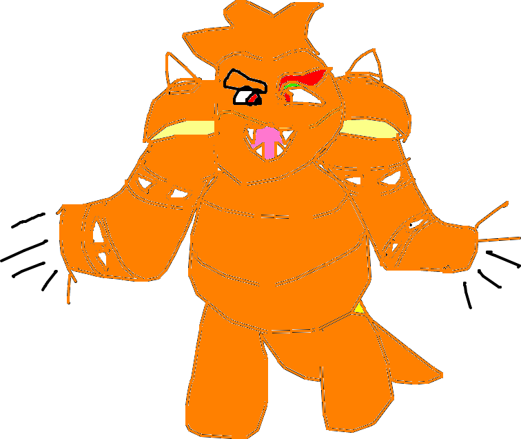 Bowser - - Cartoon Clipart (756x636), Png Download