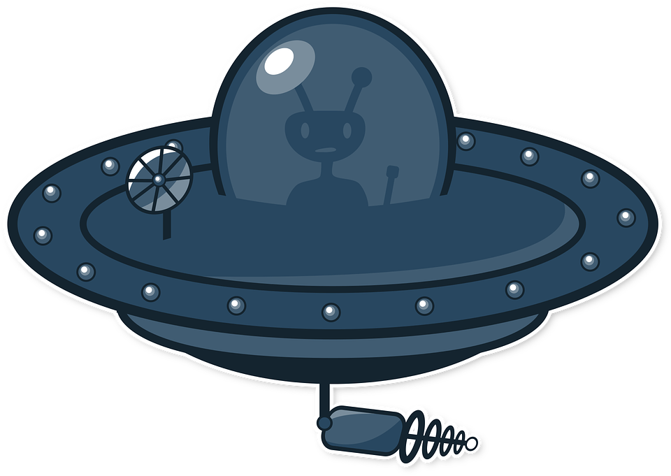 Ovni Alien Png Clipart (960x681), Png Download