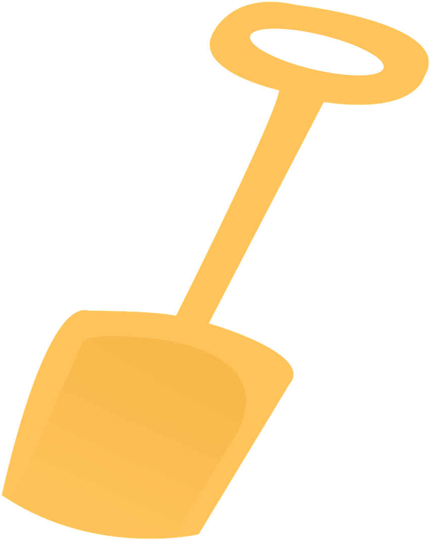 Flamingo Clipart Hello Summer - Beach Shovel Clipart - Png Download (900x1271), Png Download