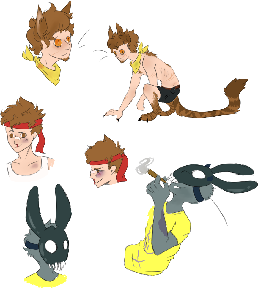 [724′s Favorite Companions From The Daycare - Rick And Morty Evil Rabbit Morty Clipart (990x1050), Png Download