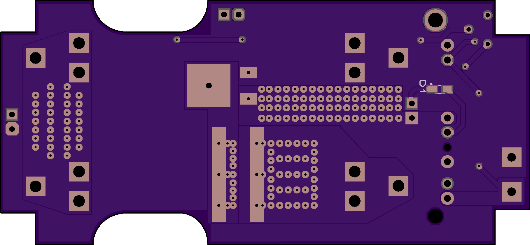 Dick Butt Mods Naos Raptor Pcb Ver - Illustration Clipart (1817x841), Png Download