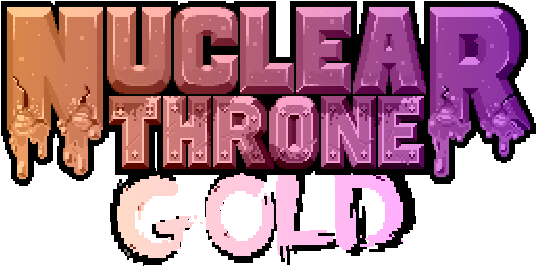 Nuclear Throne Gold - Graphic Design Clipart (850x450), Png Download