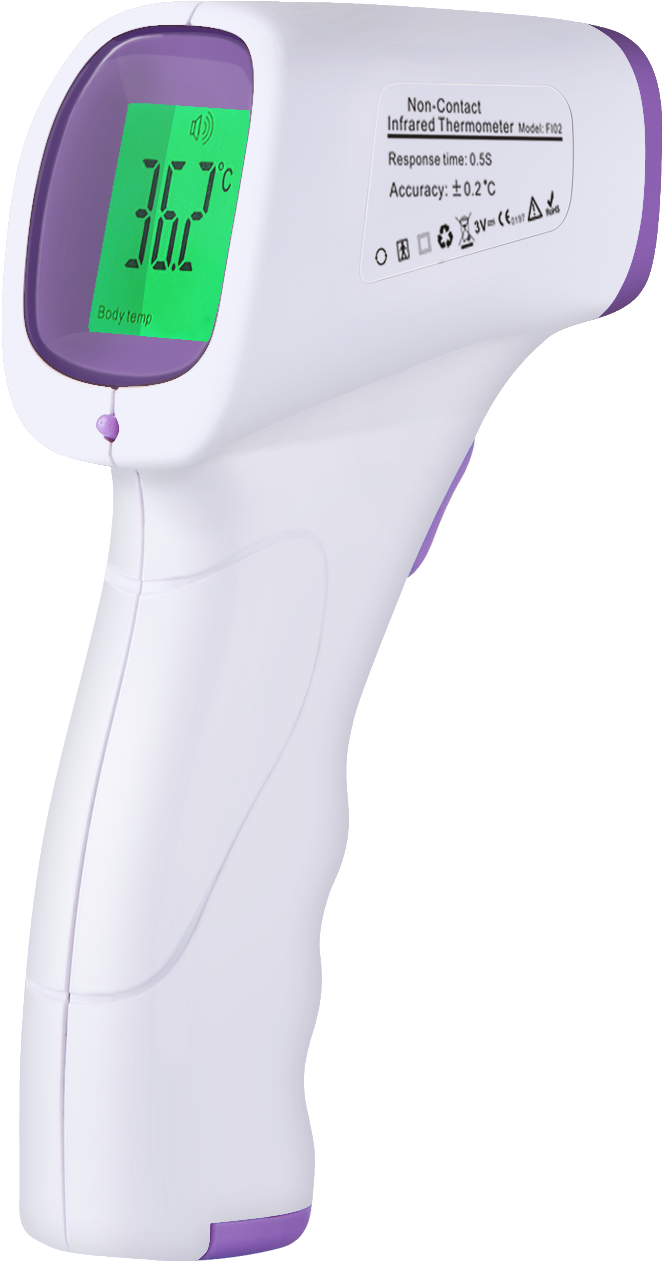 Wireless Thermometer Digital Types Of Clinical Thermometer - Medical Thermometer Clipart (1508x1599), Png Download