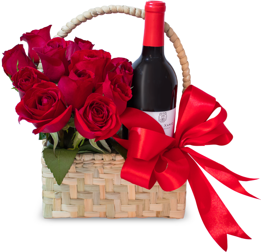 Arreglos Florales Con Vinos Clipart (1000x943), Png Download