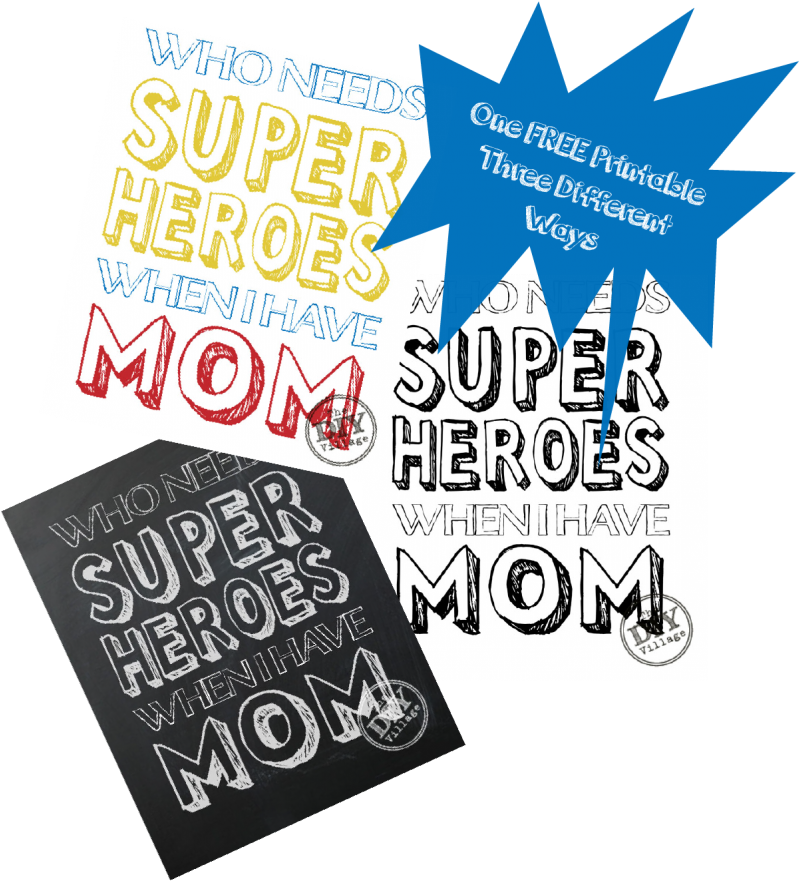 Free Mothers Clipart Superhero - S More - Png Download (871x1024), Png Download