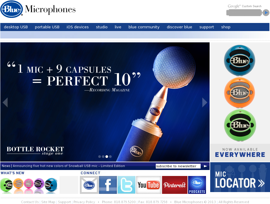 Blue Microphones Competitors, Revenue And Employees - Blue Microphones Clipart (1024x768), Png Download