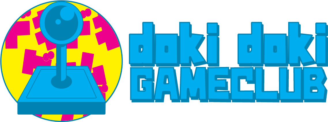 Doki Doki Game Club - Graphic Design Clipart (1800x450), Png Download